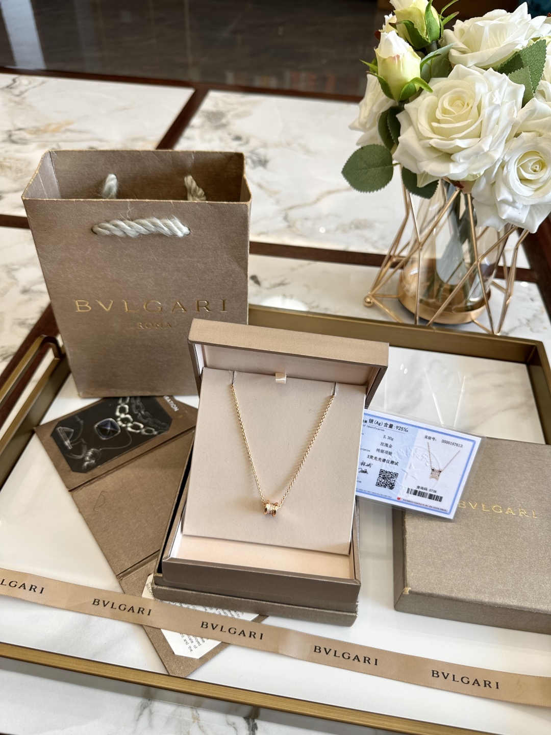 BVLGARI jewelry model 82